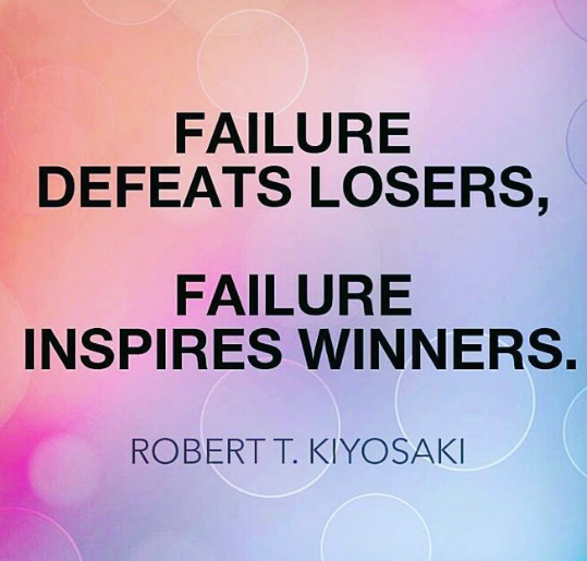 Failure is inevitable 